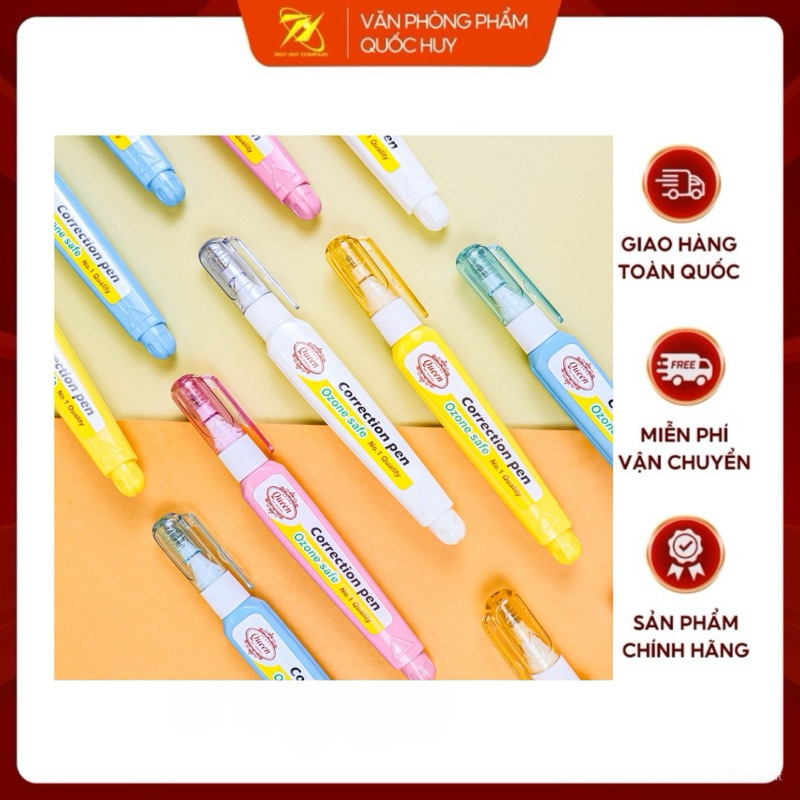 BÚT XOÁ NƯỚC QUEEN - VPP QUỐC HUY