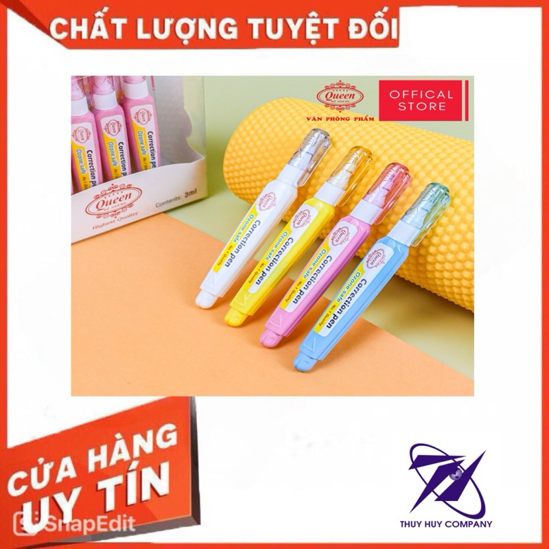 BÚT XOÁ NƯỚC QUEEN - VPP QUỐC HUY