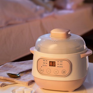 Nồi nấu cháo chậm 1 lit bé ăn dặm - Ninh hầm hấp cách thuỷ chưng yến đa năng