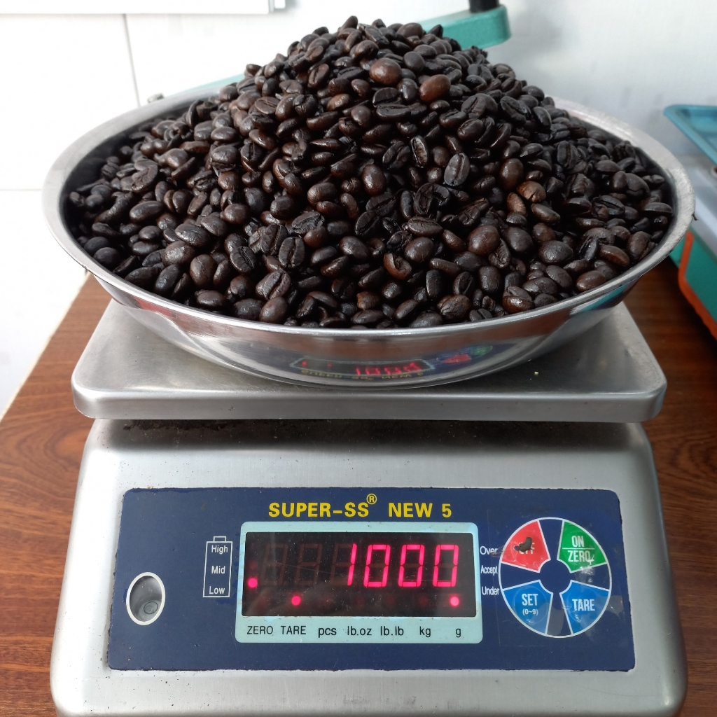 1kg Cà phê giá Sỉ - 100% Robusta Đắk Lắk Mộc S18 rang Đậm / Vừa - Cà ...