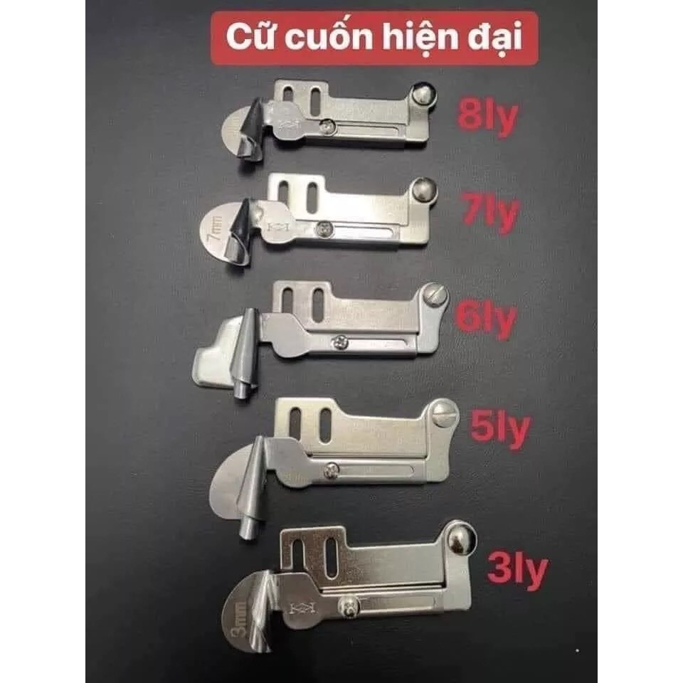 Ke Cữ Cuốn Lai, Viền Dayu 602B - Cuốn Gấu, Cuốn Biên 3ly-8ly Cho Máy May Chính Hãng