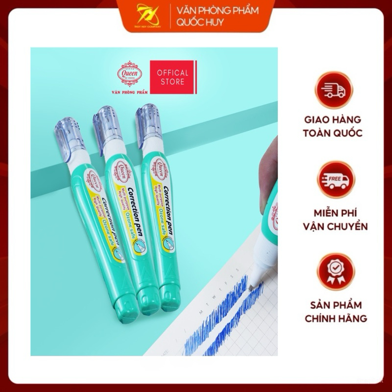 BÚT XOÁ NƯỚC QUEEN CRP02 - VPP QUỐC HUY