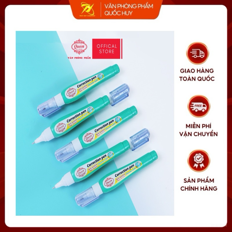 BÚT XOÁ NƯỚC QUEEN CRP02 - VPP QUỐC HUY