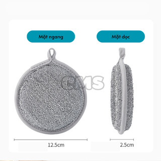 Miếng Bọt Biển Rửa Chén - Set 3 Miếng 3 Lớp Cọ Xoong Nồi Giẻ Rửa Bát Đĩa Đa Năng Siêu Tạo Bọt - Kho Sỉ Gia Dụng Alulu