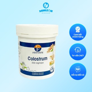 Sữa Non Pháp Fenioux Colostrum Mẫu Mới Chính Hãng Lọ 200 viên