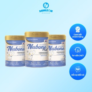 Sữa bột Nubone Plus+, Step 1,Step 2 hộp 750g nhập khẩu nguyên lon từ Hàn Quốc
