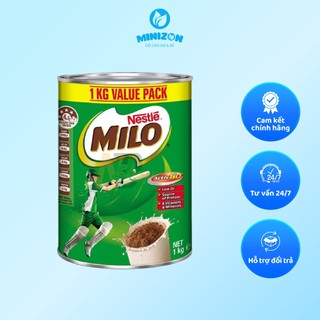 Sữa Nestle Milo Hộp 1kg Của Úc mẫu mới Cho Cả Bé Và Gia Đình