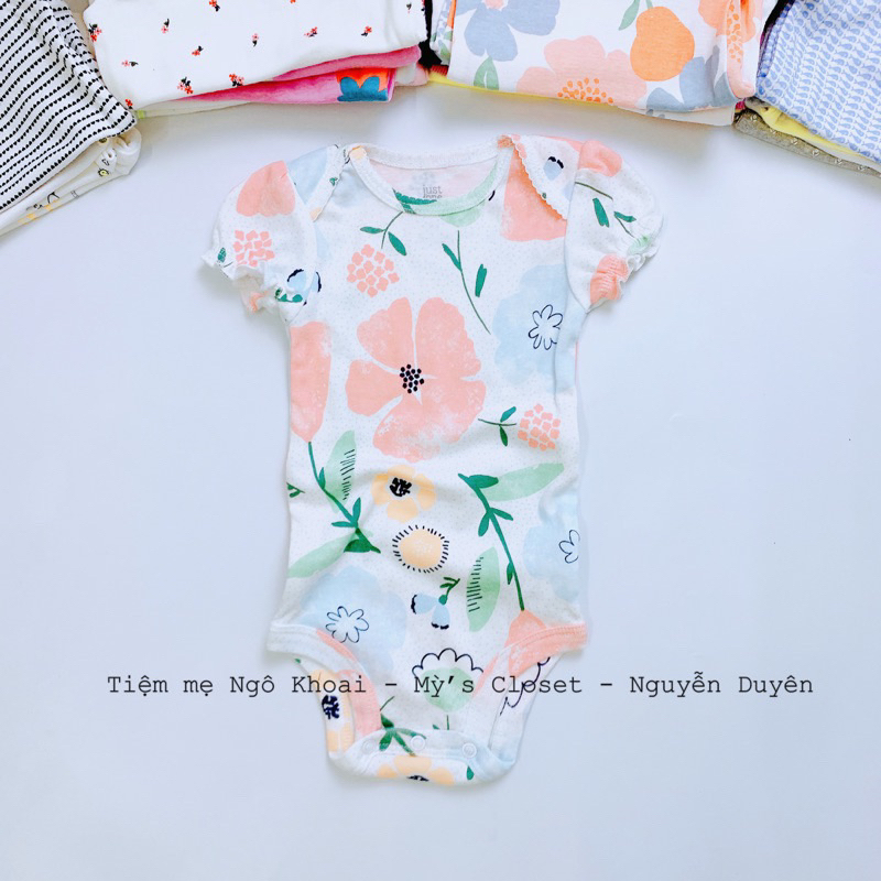 [MD17] 6/9M 7-9kg Body suit hai dây, cánh tiên, ba lỗ cho bé yêu chất liệu cotton mềm mát