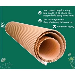 Bìa sóng 2 lớp trang trí lớp học mầm non, làm đồ tự tạo khổ 0,8x1m