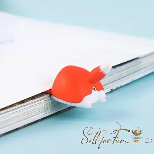 Đánh Dấu Trang Sách BookMark Hình Mông Cáo Mông Mèo Mông Hamster Mông Corgi