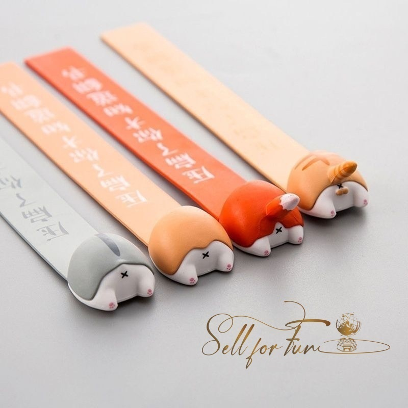 Đánh Dấu Trang Sách BookMark Hình Mông Cáo Mông Mèo Mông Hamster Mông Corgi