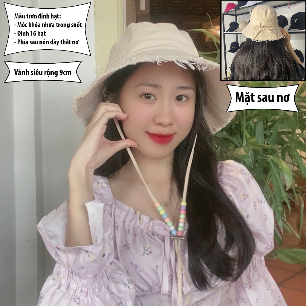 Trơn Dây Hạt - Kem
