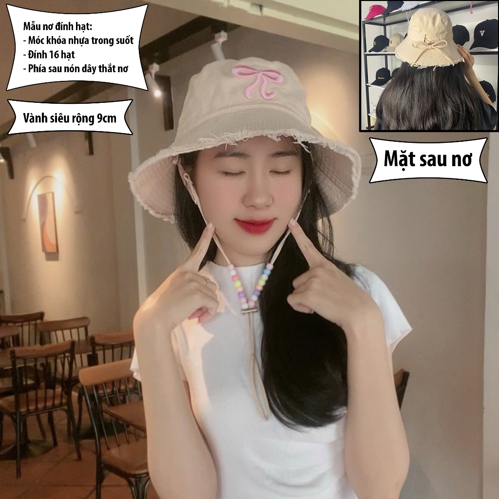 Nơ Dây Hạt - Kem