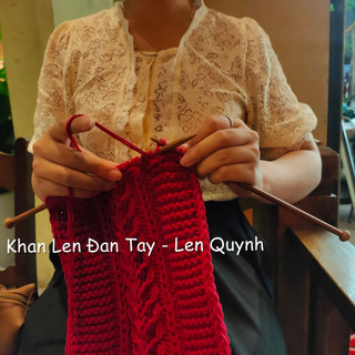 Khăn len đan tay kiểu dáng độc đáo