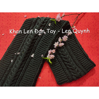 Khăn len đan tay kiểu dáng độc đáo