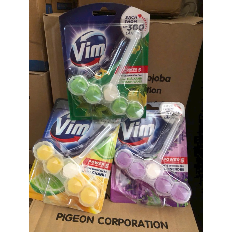 Viên Treo Bồn Cầu Vim Tẩy Rửa Diệt Vi Khuẩn 55g