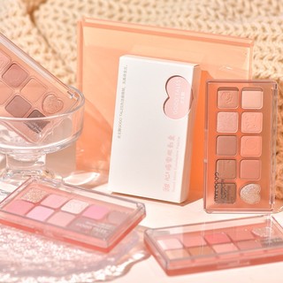 Bảng Phấn Mắt Gogo Tales 10 Ô Sweet Misty Cat Ngọt Ngào Chuẩn Màu Lâu Trôi GT643 Eyeshadow Palette