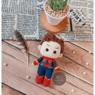 Chart hướng dẫn móc spiderman bằng len bản tiếng việt chi tiết , dễ thực hiện