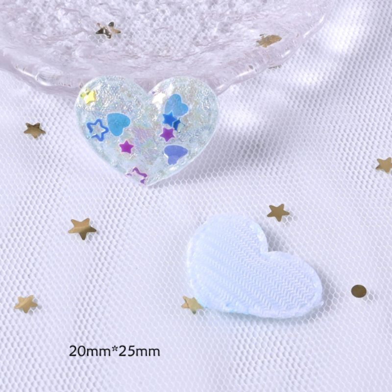 CHARM THẦN TIÊN BẰNG VẢI TRANG TRÍ PHÔI KẸP
