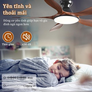 【COD】Quạt trần Lõi Đồng  Gogeous Quạt trần phòng khách/phòng ngủ có điều khiển từ xa 6 Cấp Độ Gió Và