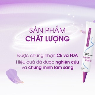 Gel Silicone ngăn ngừa và làm mờ rạn da Stratamark 50g