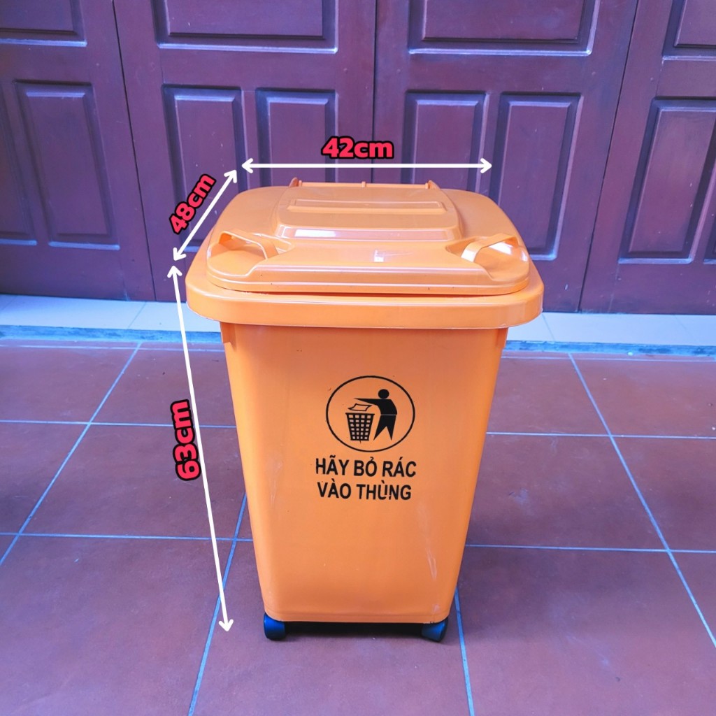 Thùng đựng rác nhựa, sọt rác nhựa 30L , 40L và 60L cho gia đình đạp ...