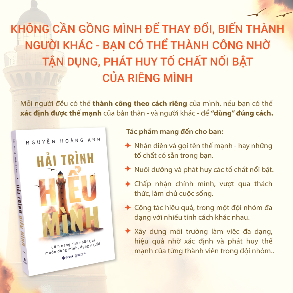 Ảnh Sách - Hải Trình Hiểu Mình - Cẩm Nang Cho Những Ai Muốn Dùng Mình Dụng Người 2