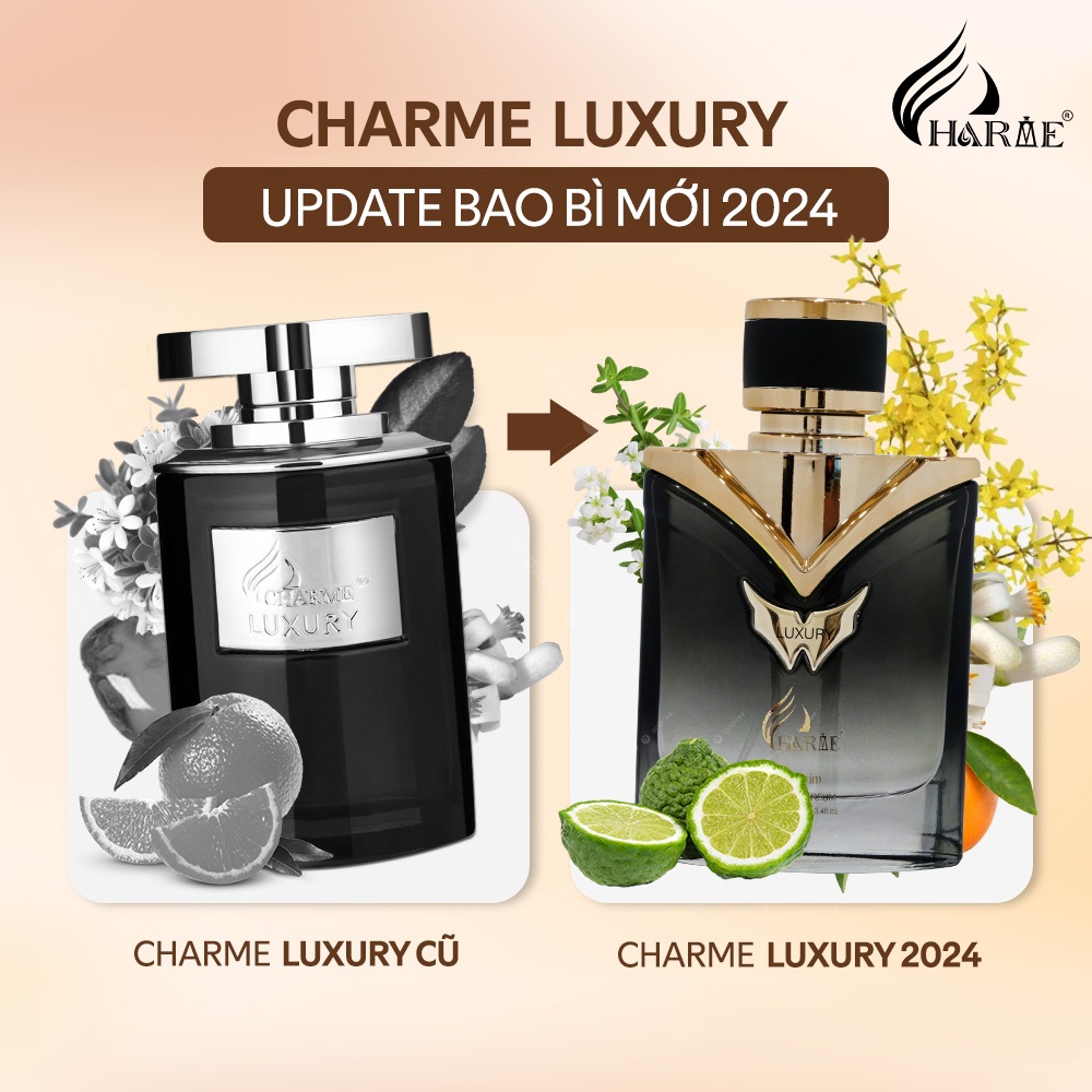 Ảnh Nước Hoa Nam Charme Luxury 100ml Chính Hãng, Hộp Cứng Lưu Hương Lâu, Nam Tính, Lịch Lãm 4