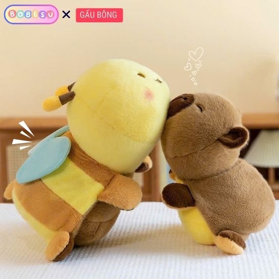 Capybara Ong Gấu Bông Capybara Con Ong Dễ Thương Capybara Cosplay Ong Có Thể Biến Hình Thành Ong và Capybara