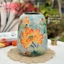 Bình Hoa Gốm Sứ Bát Tràng Dáng Vò Đu Đủ Nhỏ Khắc Sen 19cm GomDecorTSC