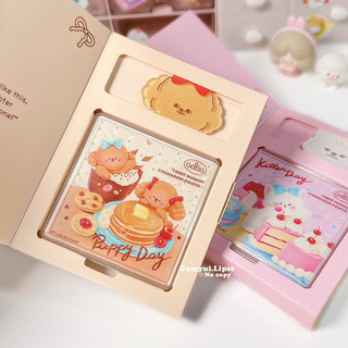 [ODBO] Bảng Phấn Mắt 9 Ô Odbo Kitten Day & Puppy Day Mèo & Cún Con Tặng Kèm Kẹp Tóc Sweet Munch 9g