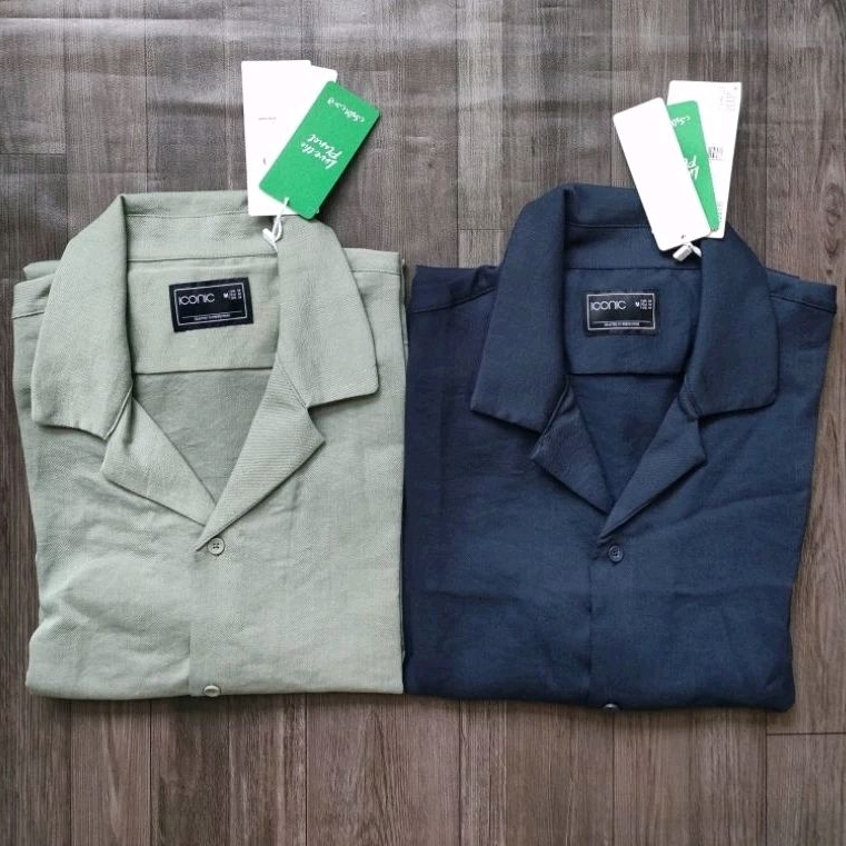 (BomoHouse) Áo sơmi nam Viscose mát, ko nhăn Iconic* bigsize - dư xịn