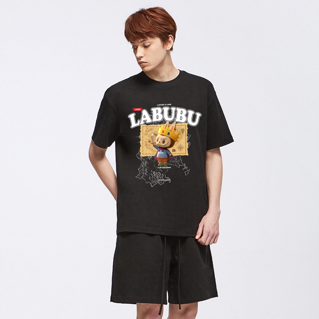 Ao Thun Labubu Monsters Unim Fashion Hottrend Form Unisex Chất Liệu Cotton Cao Cấp Form Rộng
