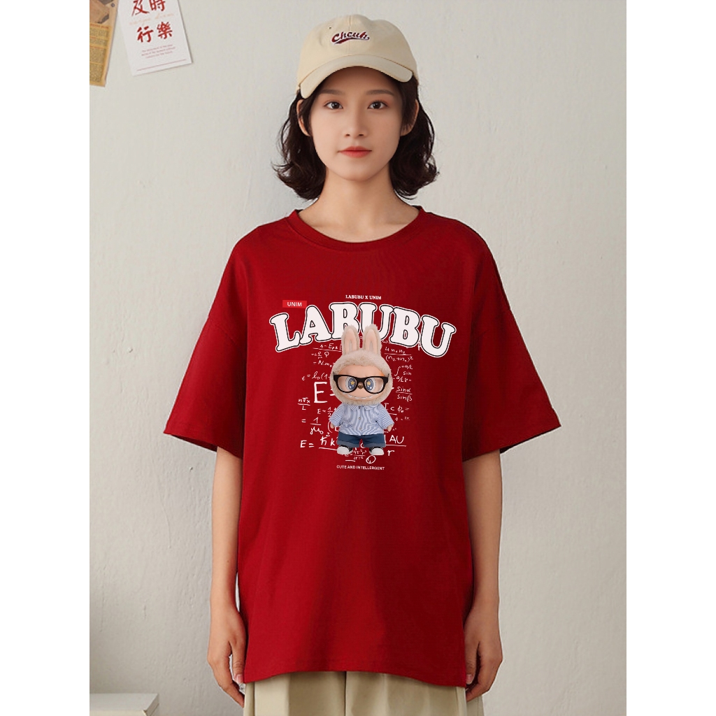 Ao Thun Labubu Monsters Unim Fashion Hottrend Form Unisex Chất Liệu Cotton Cao Cấp Form Rộng