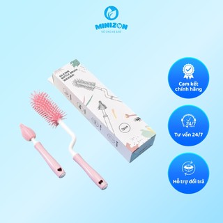 Cọ Bình Silicon Attoon Hàng Nội Địa Thái Lan Siêu Mềm Bền Bỉ | Minizon Kids