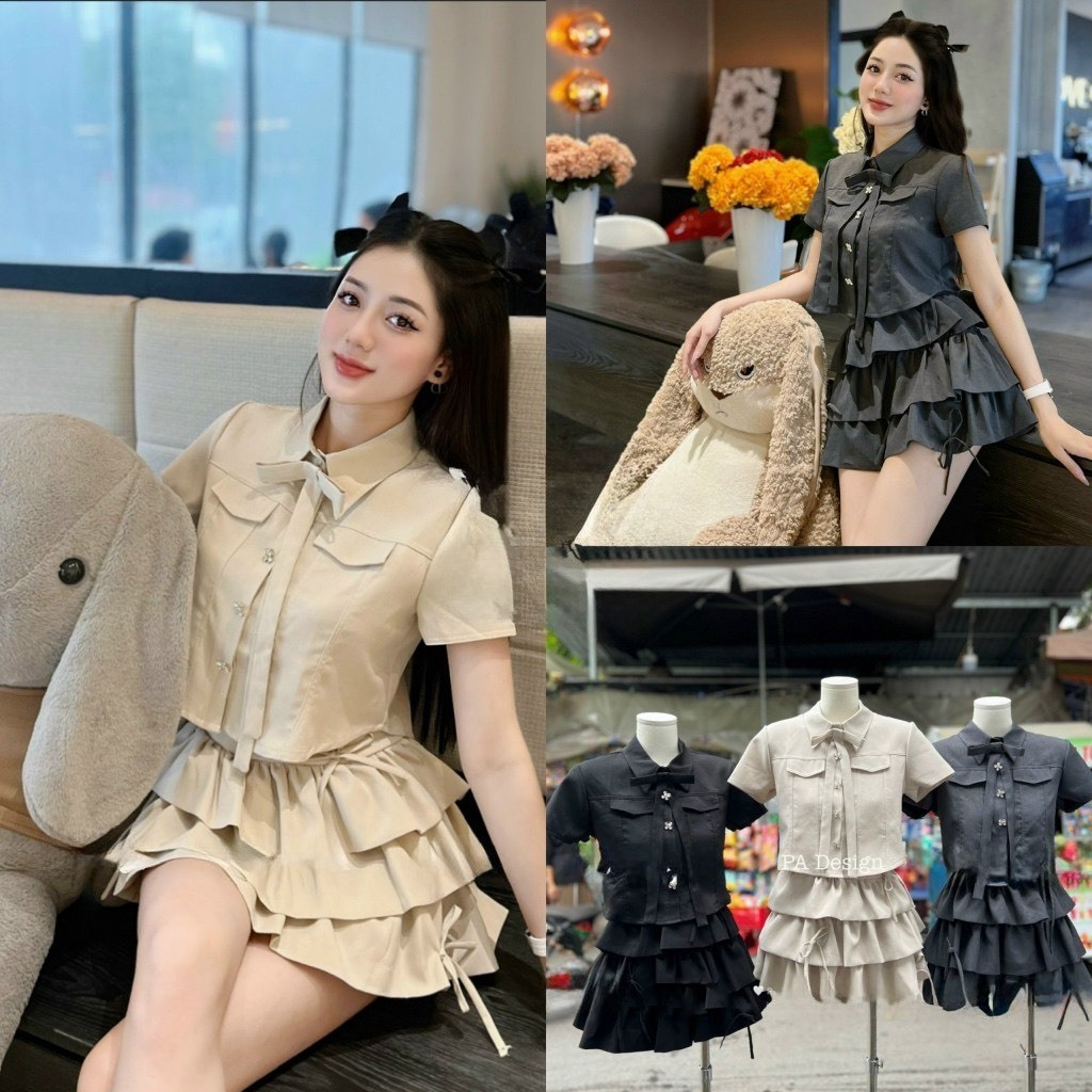 Set váy thiết kế thời trang nữ siêu xinh, siêu dễ thương cho nàng, set ...