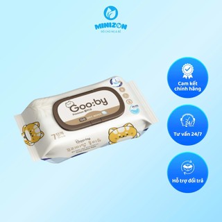 [ MUA 3 TẶNG 1 GÓI CÙNG LOẠI ] - Khăn Ướt Gooby Premium 100 Tờ Đa Năng, Không Cồn, Mềm Mịn, An Toàn Với Da Bé😍