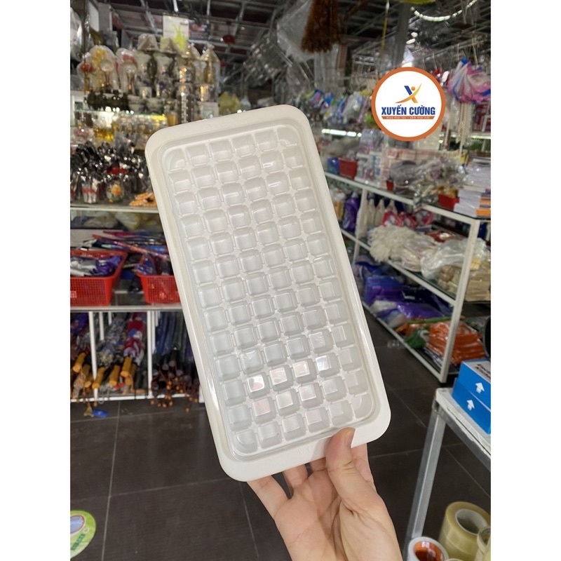 Khay Làm Đá, Khuôn Làm Đá Viên Nhựa Chịu Nhiệt 5 Viên/ 6 Viên/ 14 Viên/ 18 Viên/ 50 Viên/ 78 Viên AMIZIN
