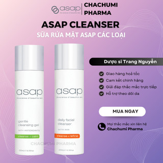 Sữa rửa mặt Asap Gentle Cleansing Gel - Daily Facial Cleanser 200ml