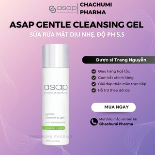 Sữa rửa mặt Asap Gentle Cleansing Gel - Daily Facial Cleanser 200ml
