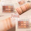 Bảng Màu Mắt Real Heart ODBO OD2019 8g trang điểm mắt nhũ mịn lì lâu trôi Tông Pastel Nhẹ Nhàng