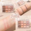 Bảng Màu Mắt Real Heart ODBO OD2019 8g trang điểm mắt nhũ mịn lì lâu trôi Tông Pastel Nhẹ Nhàng