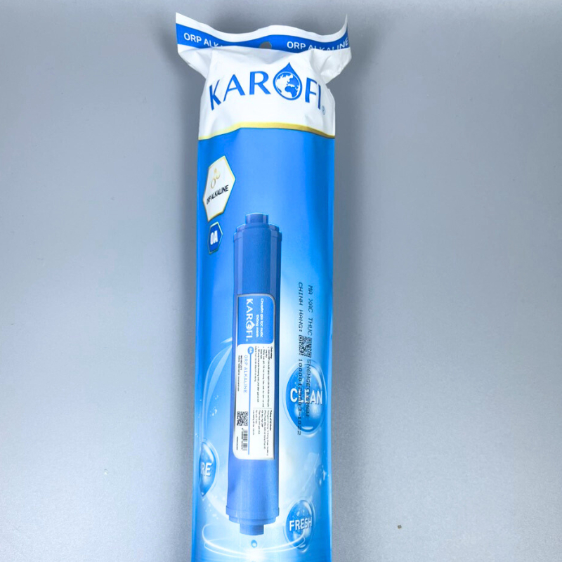 Lõi Lọc Nước Số 9 ORP Alkaline KAROFI Giúp Nâng Cao pH Bổ Sung Khoáng Chất Cho Cơ Thể Khỏe Hơn- Hàng Chính Hãng
