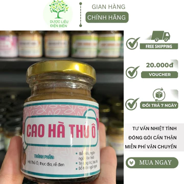 [CAO HÀNG CHUẨN] CAO HÀ THỦ Ô bổ thận, đen tóc , chống lão hoá, bổ máu, tăng cường máu lên não.