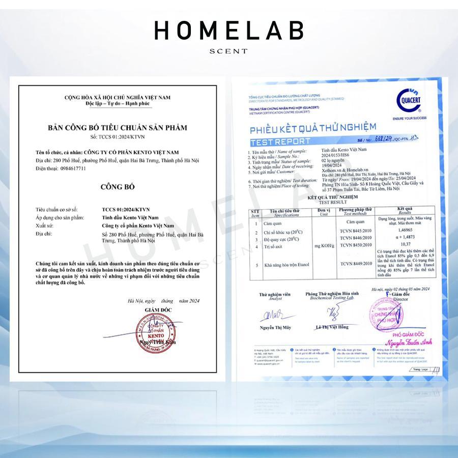 Ảnh Que khuếch tán tinh dầu thơm phòng - HOMELAB SCENT 4