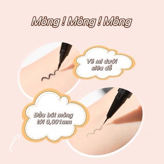 Kẻ Mắt, Kẻ Mi Dưới 0.01mm GOGO TALES Lucky Baby Không Lem Không Trôi Chính Hãng GT459