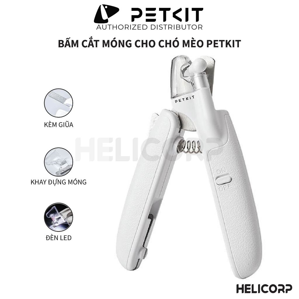 Ảnh Kìm Bấm, Kéo Bấm Cắt Móng Cho Mèo Chó Petkit LED Pet Nail Clipper 1