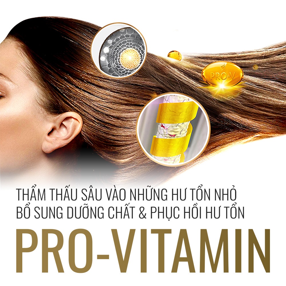 Ảnh Combo 2 Dầu Gội PANTENE Pro-V Phục Hồi Hư Tổn/ Dưỡng Mềm Mượt - Chai 450ML x2 3