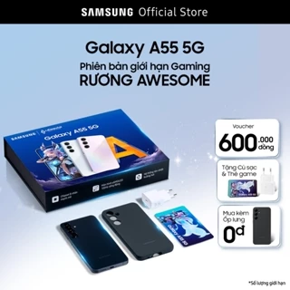 [Livestream] Điện thoại Galaxy A55 5G phiên bản giới hạn Gaming RƯƠNG AWESOME - Bộ quà trị giá 1.6 triệu đồng