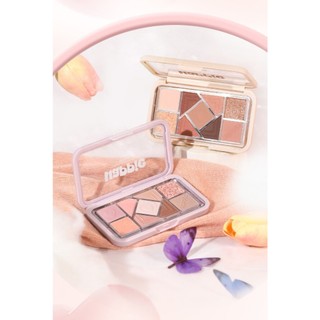 Bảng Phấn Mắt 9 Ô Hold Live Trang Điểm Mắt Nhũ Mịn Lì Happie Magic Eyeshadow Palette Chính Hãng HL630